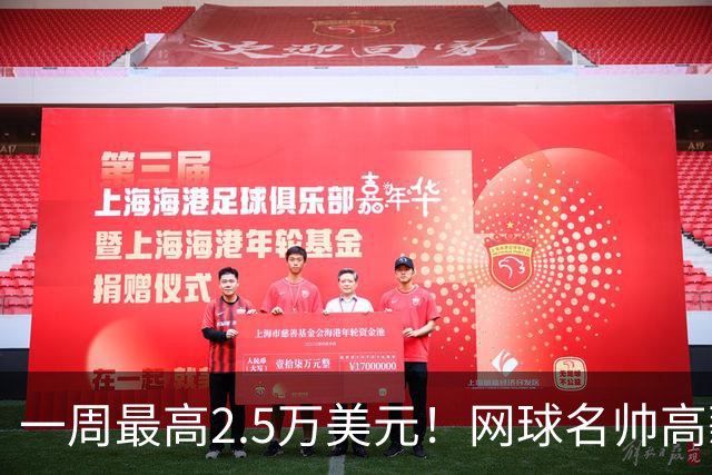 一周最高2.5万美元！网球名帅高薪背后，收入全看球员战绩