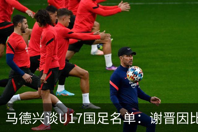 马德兴谈U17国足名单：谢晋因比赛偏少落选，张伯霖因伤病落选